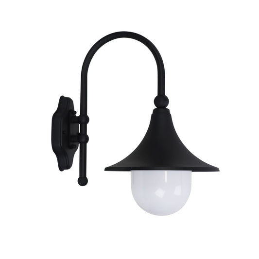 Black Outdoor Wall Light - Moca Black