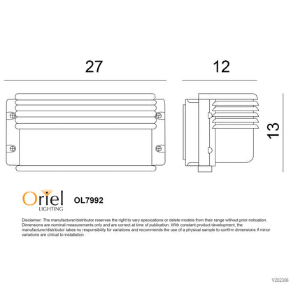 IP54 Curved Front Bunker W Eyelid - Deck Eyelid