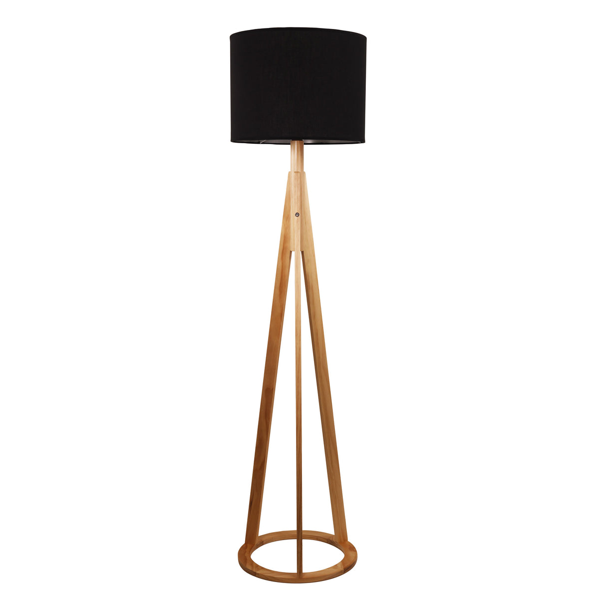 Complete Base, Shade, Bulb - Stabb with Black Drum