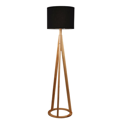 Complete Base, Shade, Bulb - Stabb with Black Drum