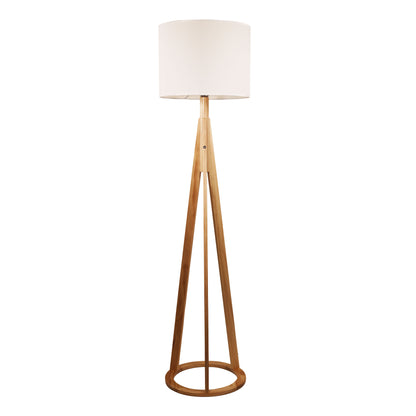 Complete Base, Shade, Bulb - Stabb with White Drum