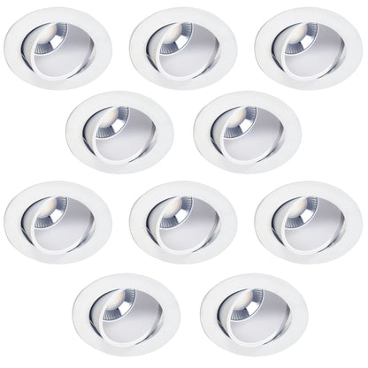Tricolour Gimbal LED Recessed - Focus.8 – 10 Pack