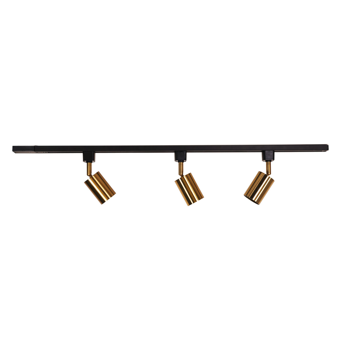 3LT Track Kit Black + Satin Brass - Bridge.3 Track Black + Brass