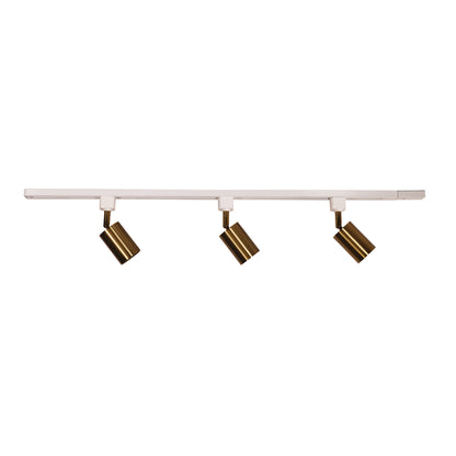 3LT Track Kit White + Satin Brass - Bridge.3 Track White + Brass