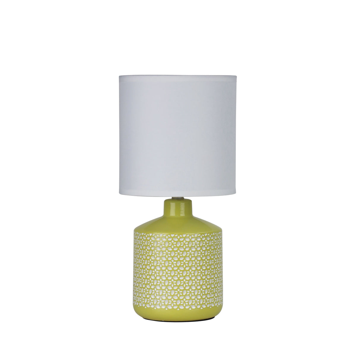 Yellow Ceramic Table Lamp - Celia Yellow