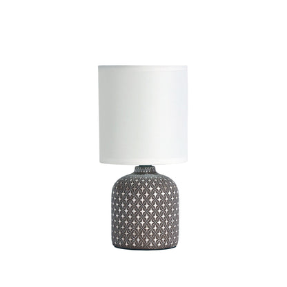 Taupe Ceramic Table Lamp - Vera Taupe