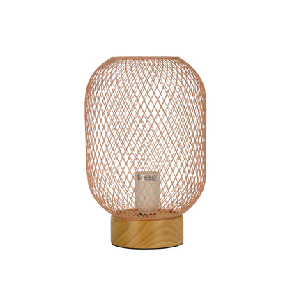 Pink Mesh Table Lamp - Tilda Pink