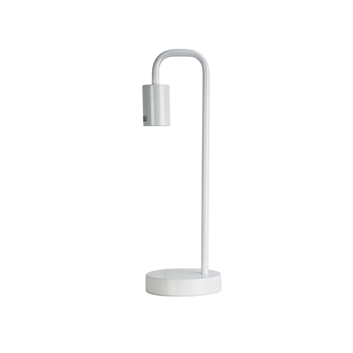 White Table Lamp Base - York White