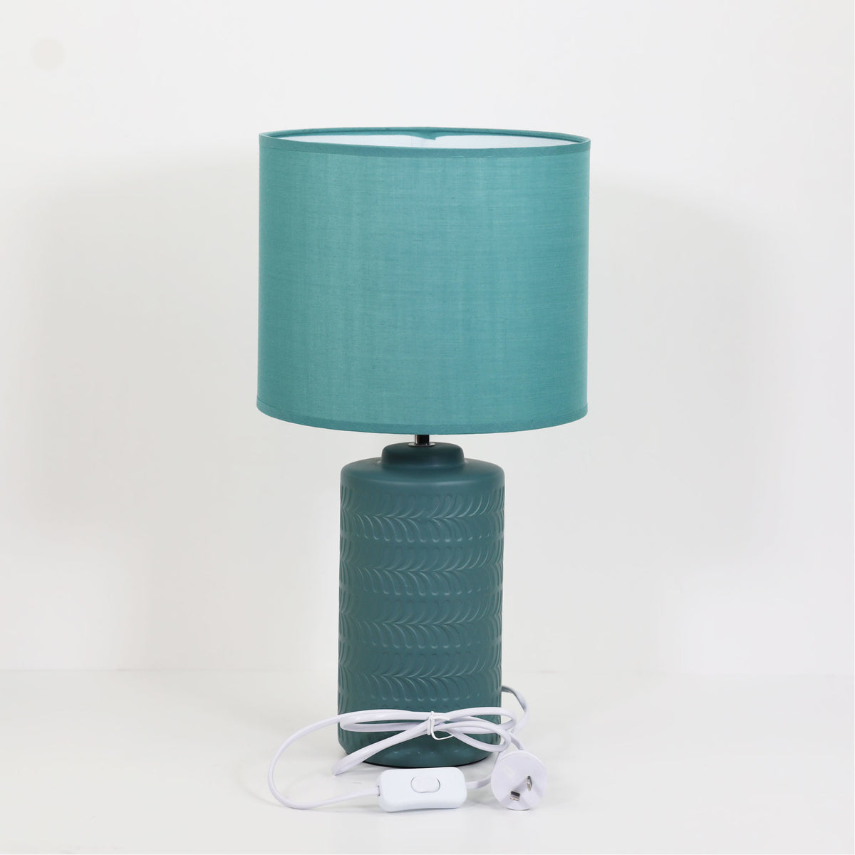Green Ceramic Table Lamp - Jenny Green