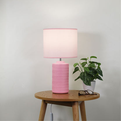 Pink Ceramic Table Lamp - Jenny Pink