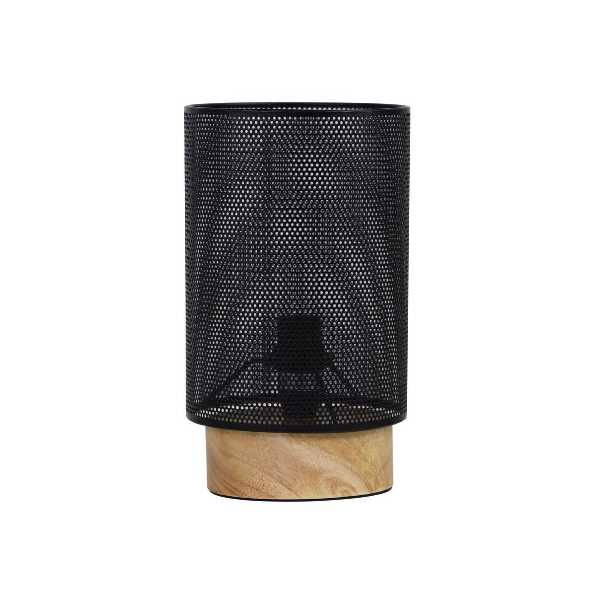 Mesh Bedside Lamp in Black - Lenny Black
