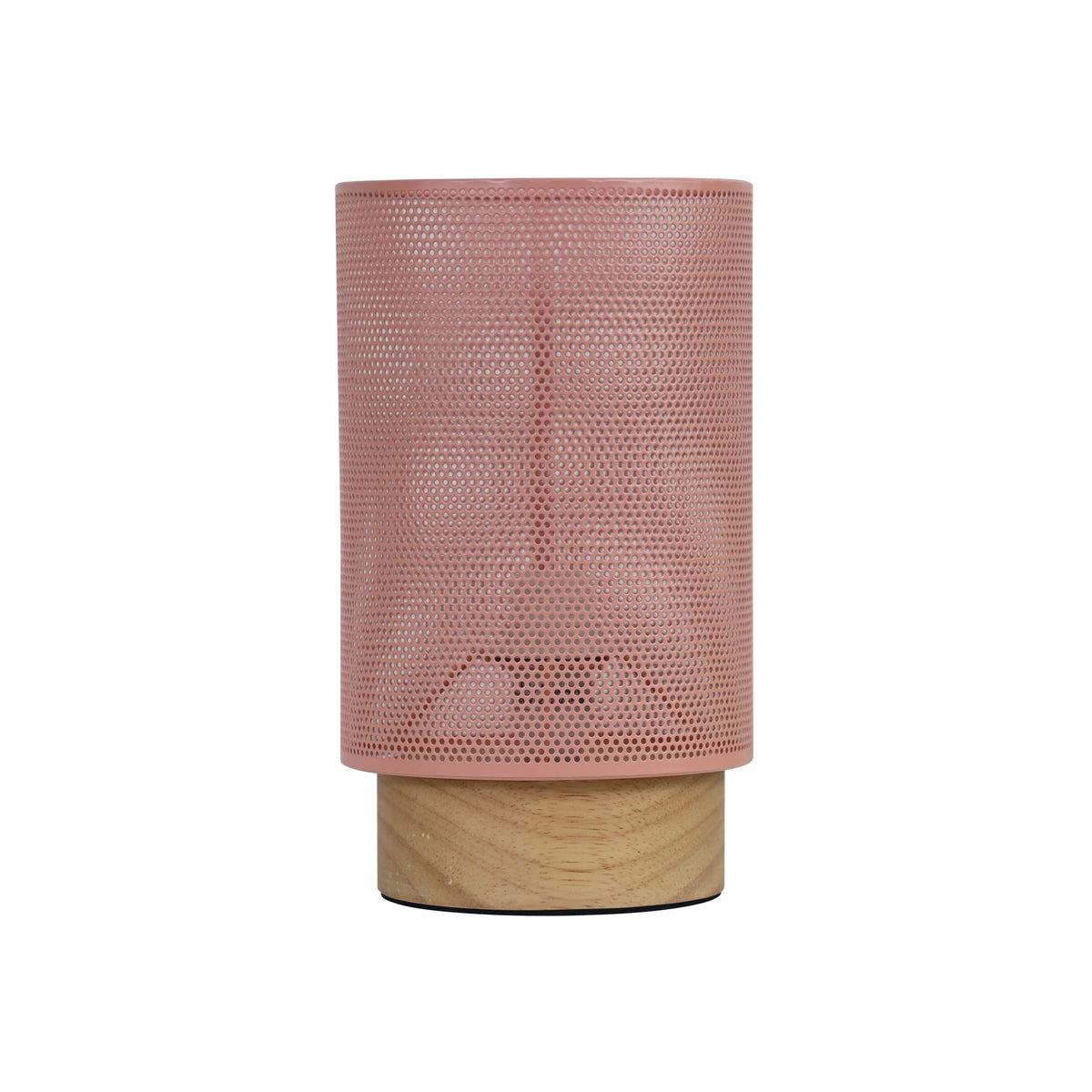 Mesh Bedside Lamp in Pink - Lenny Pink