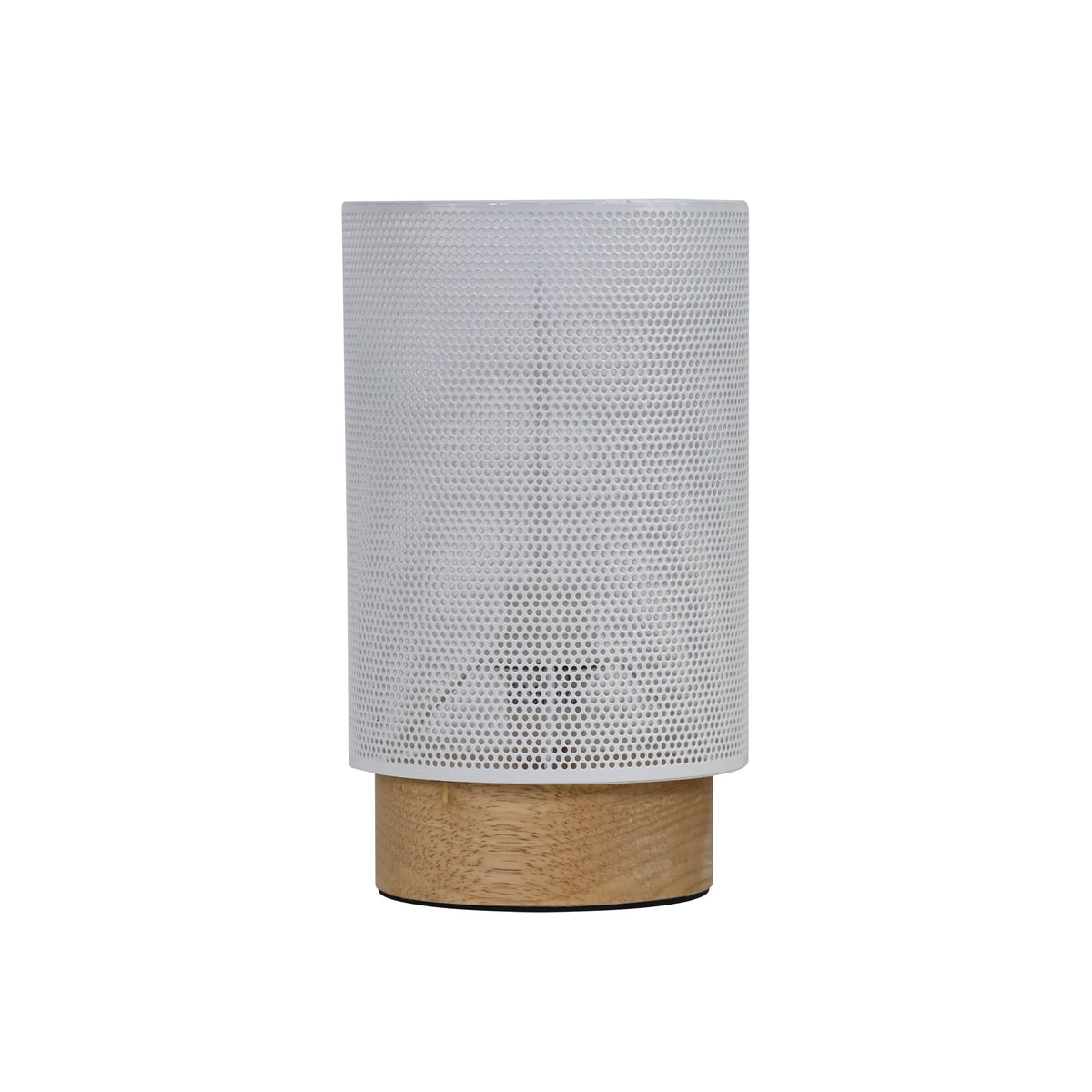 Mesh Bedside Lamp in White - Lenny White