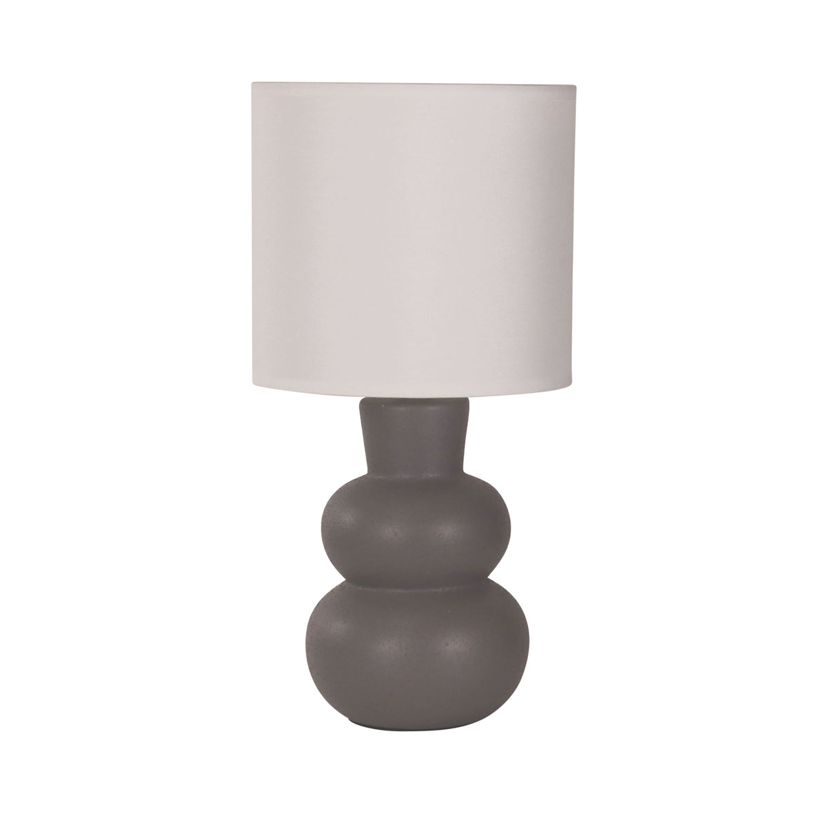 Grey Ceramic Table Lamp - Holla Grey