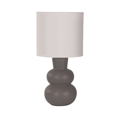 Grey Ceramic Table Lamp - Holla Grey
