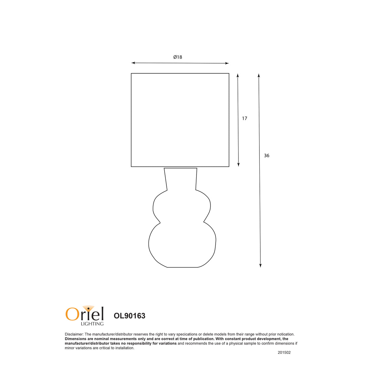 Black Ceramic Table Lamp - Holla Black