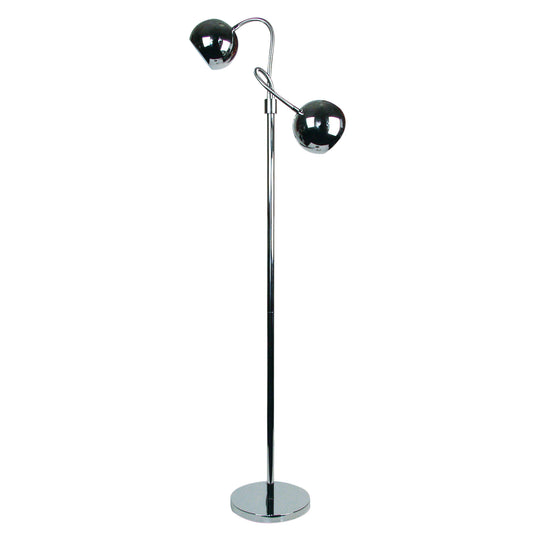 Twin Flexible Neck Chrome Finish - Bobo Chrome