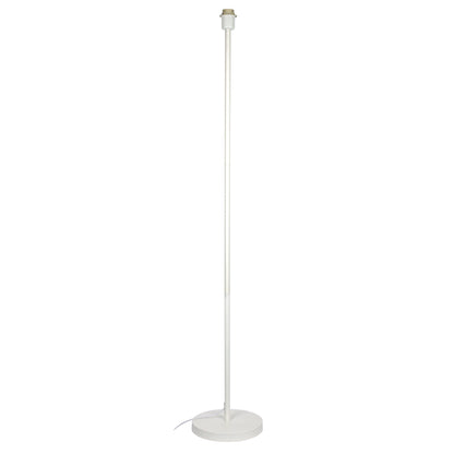 Floor Lamp Base Only White E27 - Spoke 1450 White