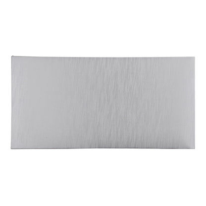 50x25cm Large Pearl-White Shantung Floor Lamp Shade - 50cm Pearl Rectangle Shade
