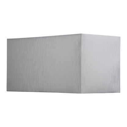 50x25cm Large Pearl-White Shantung Floor Lamp Shade - 50cm Pearl Rectangle Shade