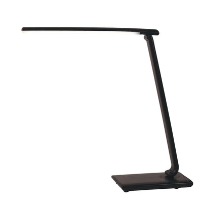 Touch Dimming LED Lamp with USB Port - Luke Black
