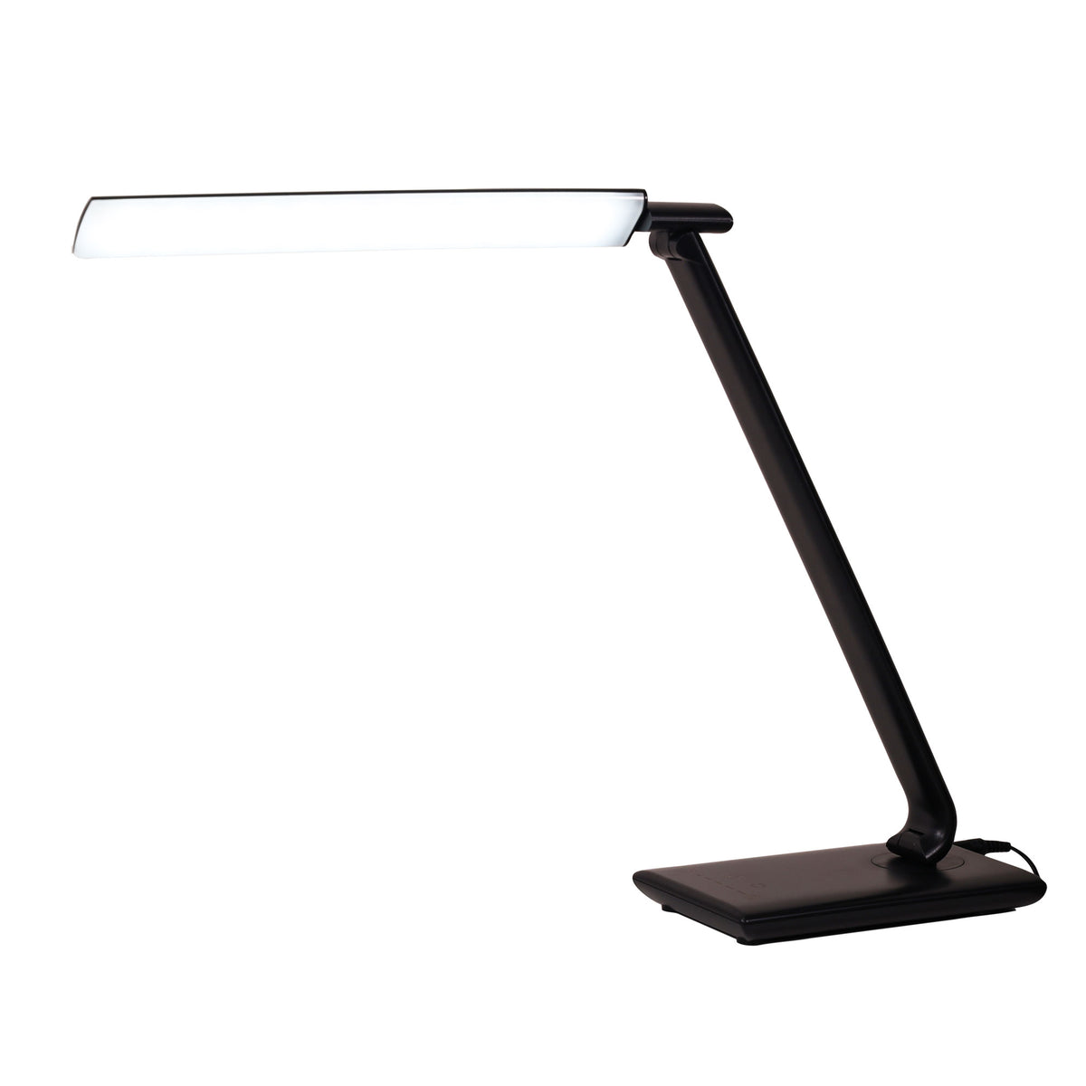 Touch Dimming LED Lamp with USB Port - Luke Black