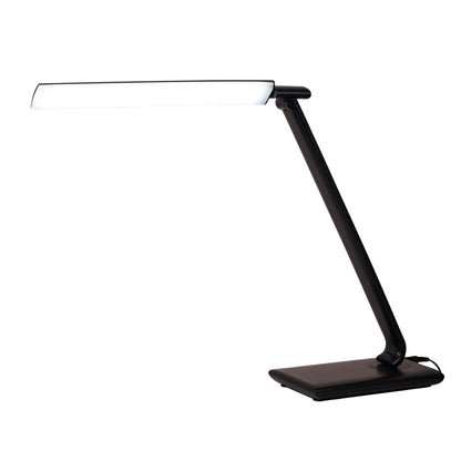 Touch Dimming LED Lamp with USB Port - Luke Black