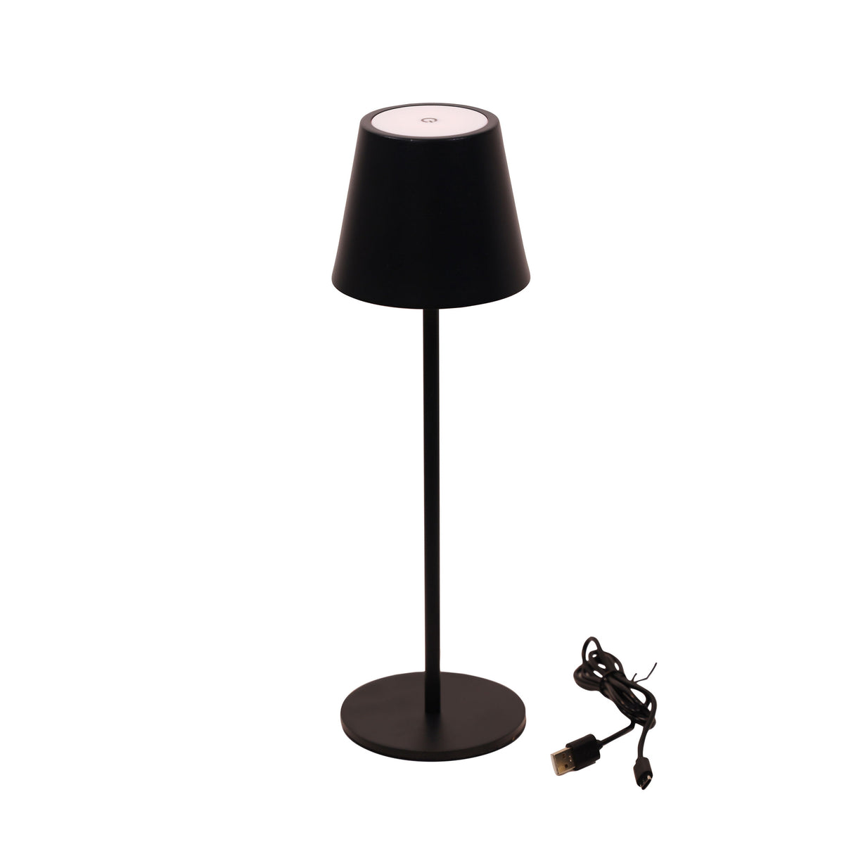 Rechargeable Table Lamp - Mindy Black