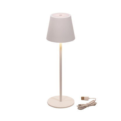 Rechargeable Table Lamp - Mindy White