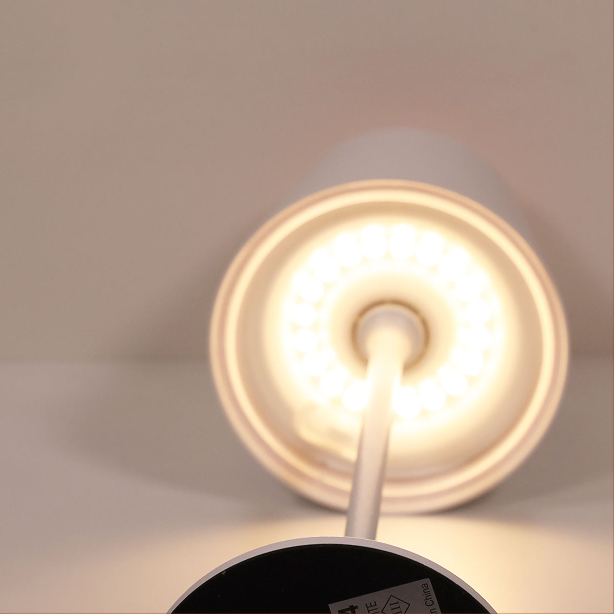 Rechargeable Table Lamp - Mindy White