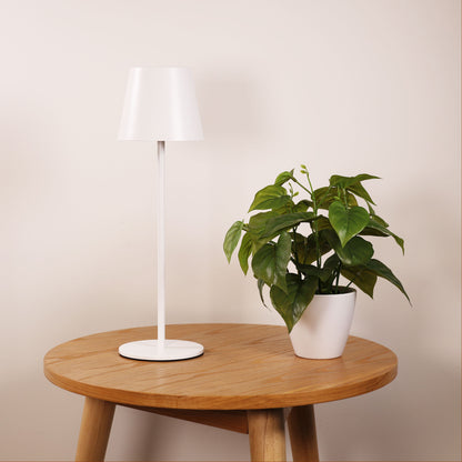 Rechargeable Table Lamp - Mindy White