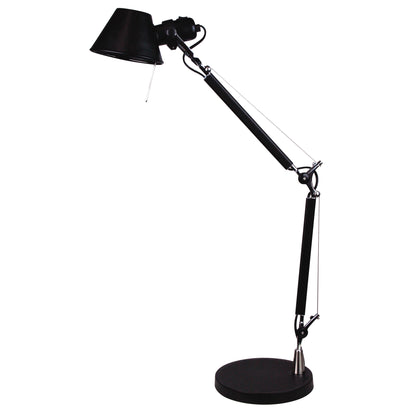 Retro Styled Adjustable Task Lamp Black - Forma Lamp Black