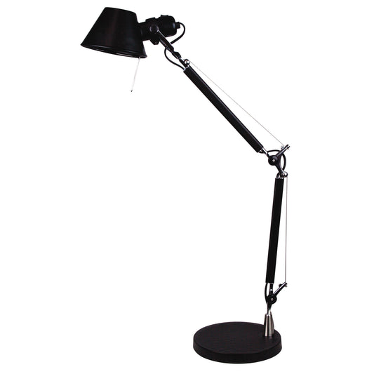Retro Styled Adjustable Task Lamp Black - Forma Lamp Black