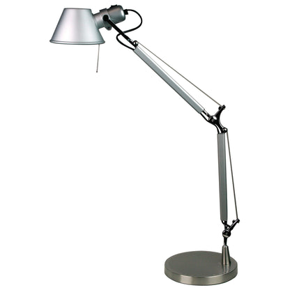 Retro Styled Adjustable Task Lamp Silver - Forma Lamp Silver