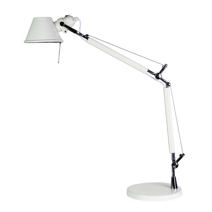 Retro Styled Adjustable Task Lamp White - Forma Lamp White