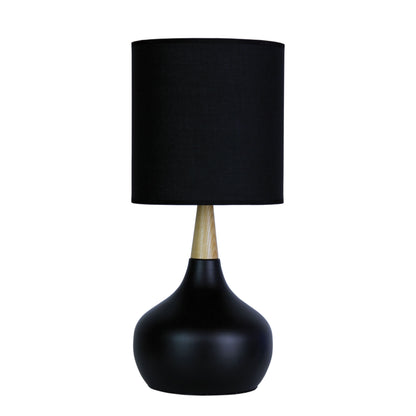 On-Off Touch Lamp - Pod Black