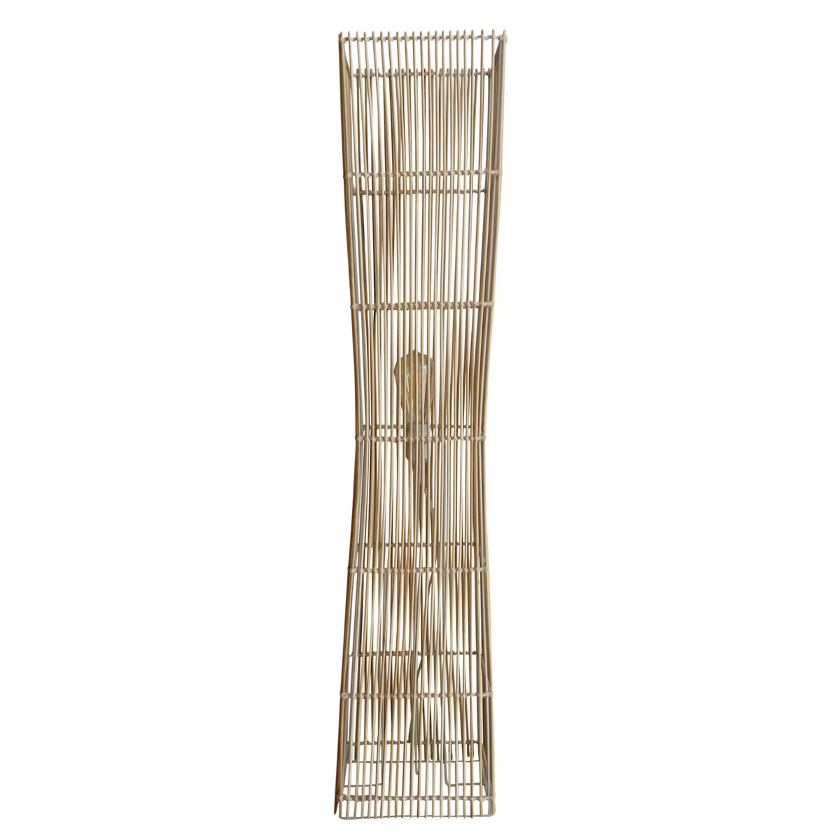Rattan Cane Floor Lamp - Jambi