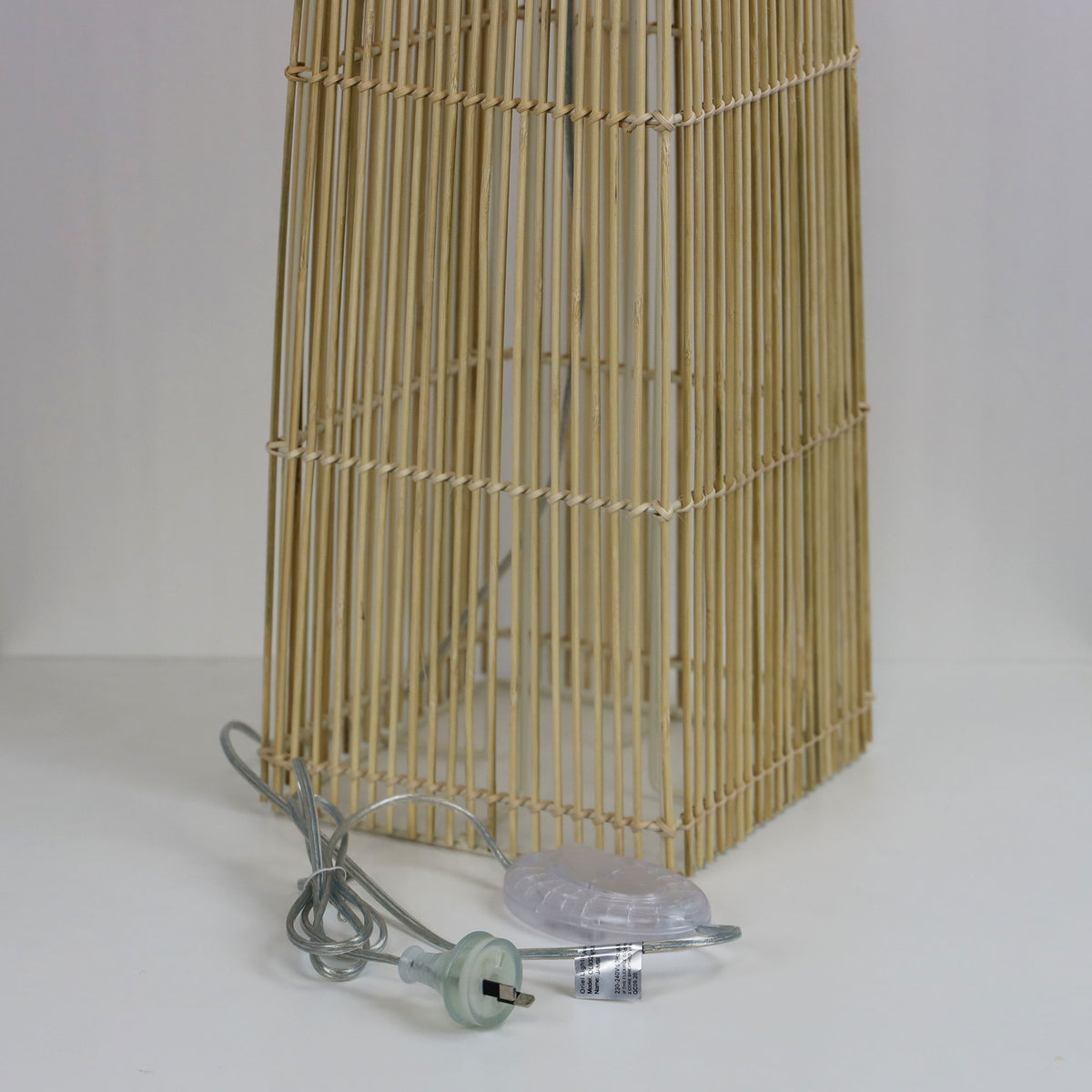 Rattan Cane Floor Lamp - Jambi
