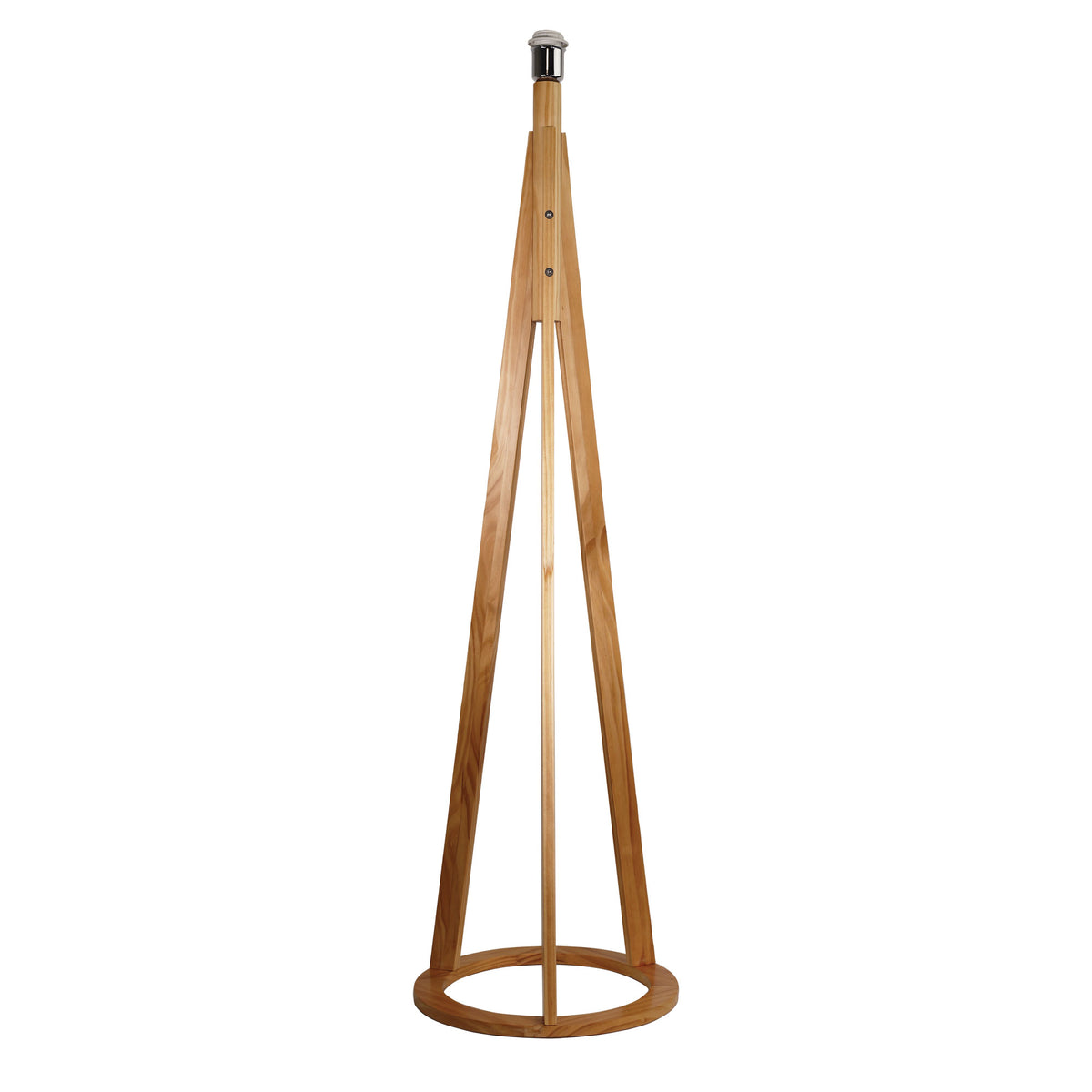 Natural Timber Base Only E27 - Stabb Floor Lamp