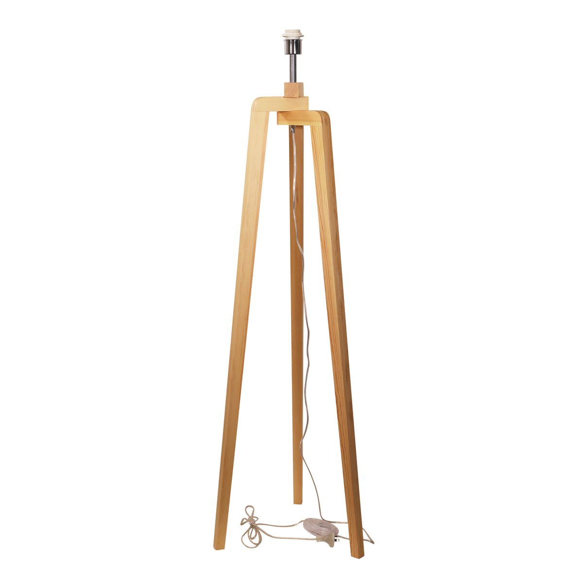 Scandi Timber Tripod Lamp Base - Lund Floor Lamp Base Only