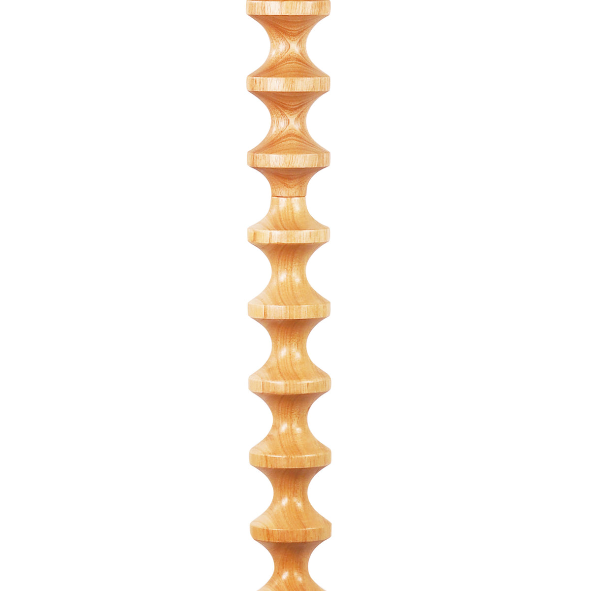 Floor Lamp with Shade - Spindle Natural