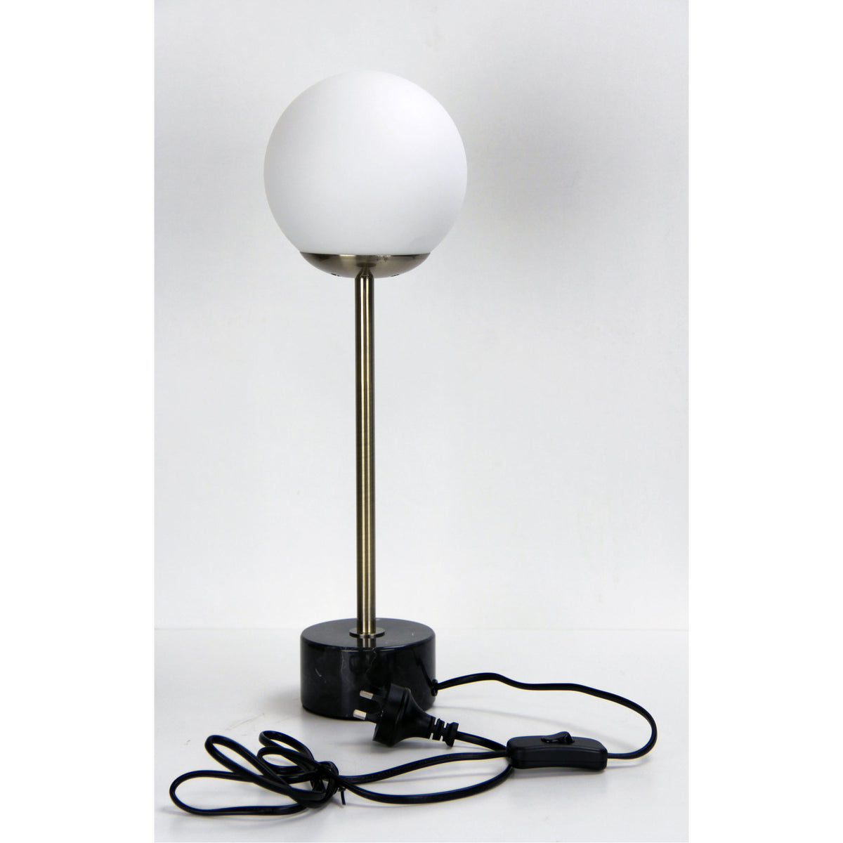 Classic Marble Art Deco Table Lamp - Milton