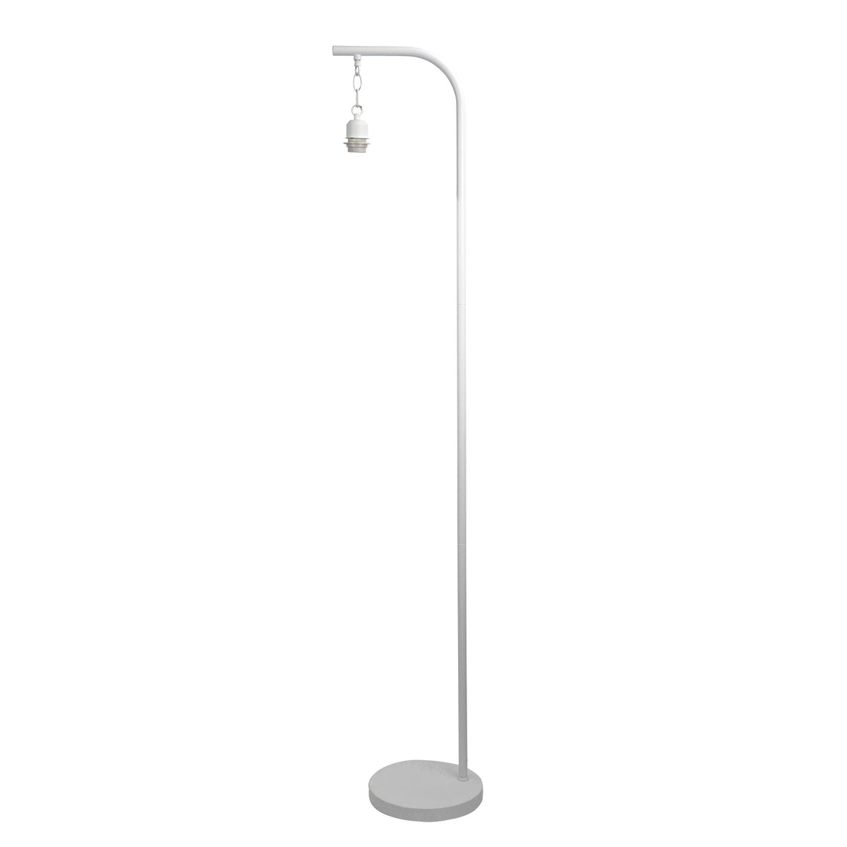 White Floor Lamp Base - Jess White