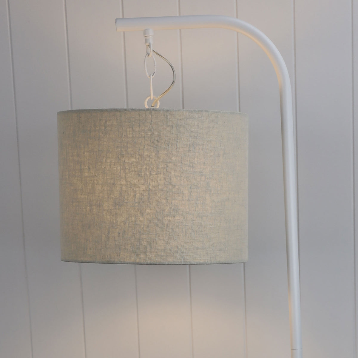 White Floor Lamp Base - Jess White