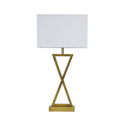 Antique Brass Complete Bedside Lamp - Kizz Antique Brass
