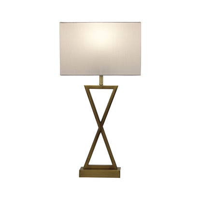 Antique Brass Complete Bedside Lamp - Kizz Antique Brass