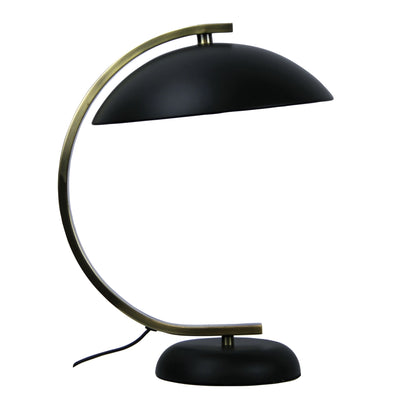 Black Antique Brass Table Lamp - Deco Antique Brass