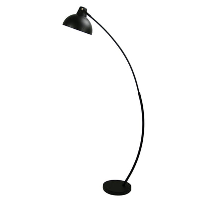 Black Floor Lamp - Lago Black