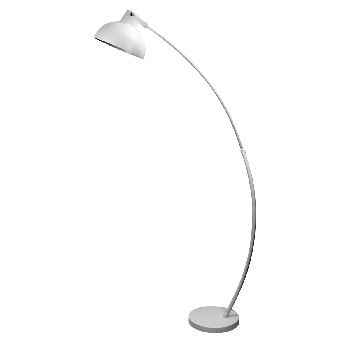 White Floor Lamp - Lago White