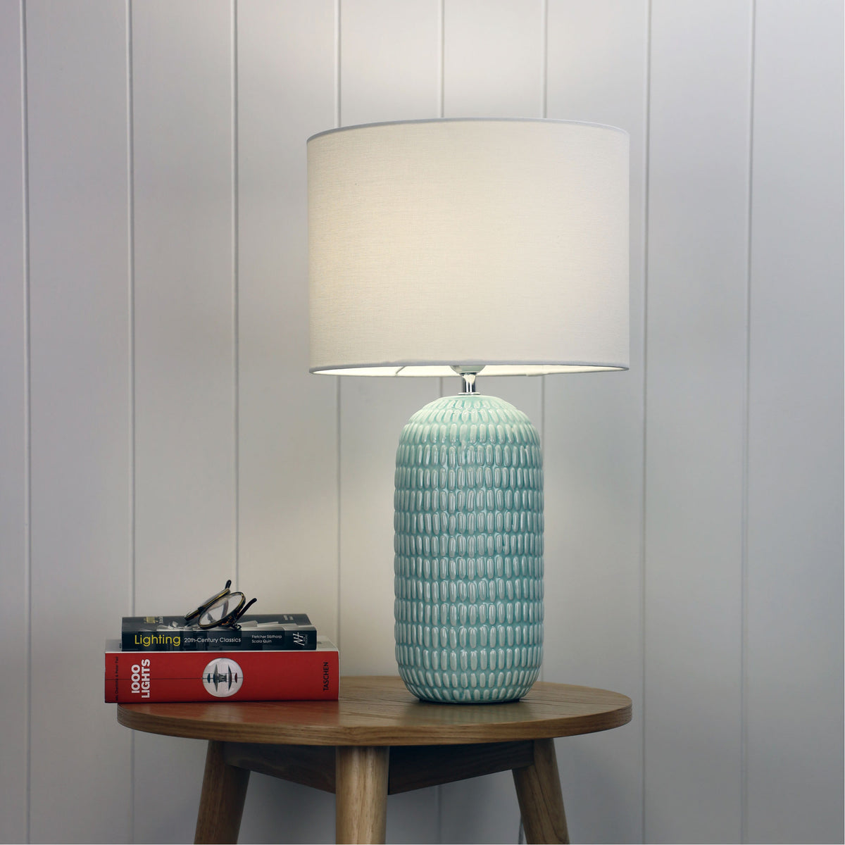 Ceramic Table Lamp with Shade - Hurley